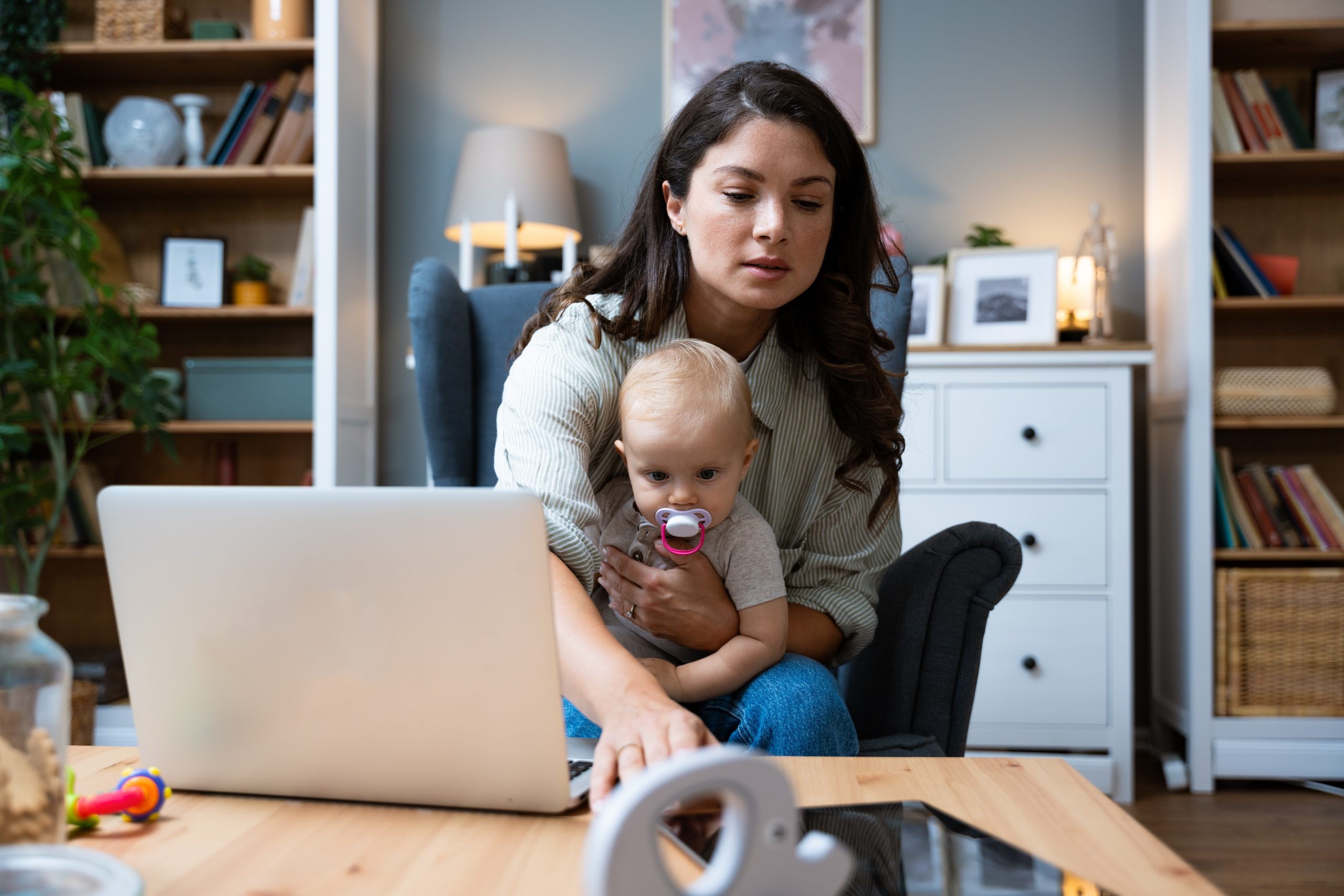 jeune femme maman